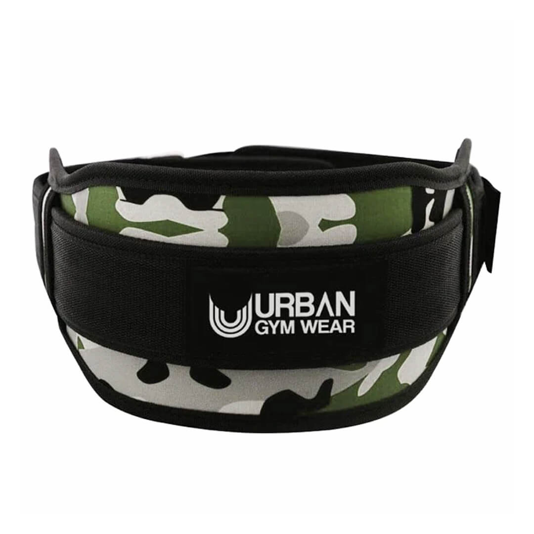 Urban Gym Wear 6 Nylon Belt – Green Camo