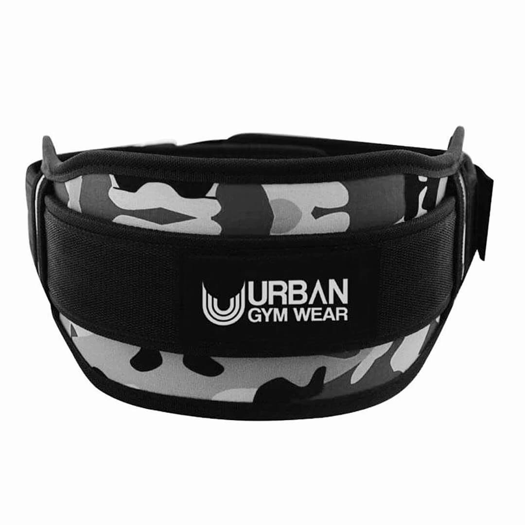 Urban Gym Wear 6 Nylon Belt – Grey Camo