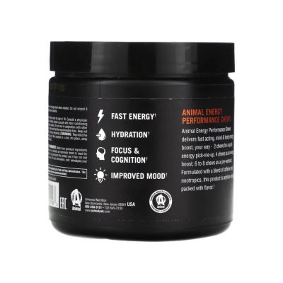 ⁦Animal Energy Performance Chews Pomberry Flavor 120 Tabs⁩ – תמונה ⁦3⁩