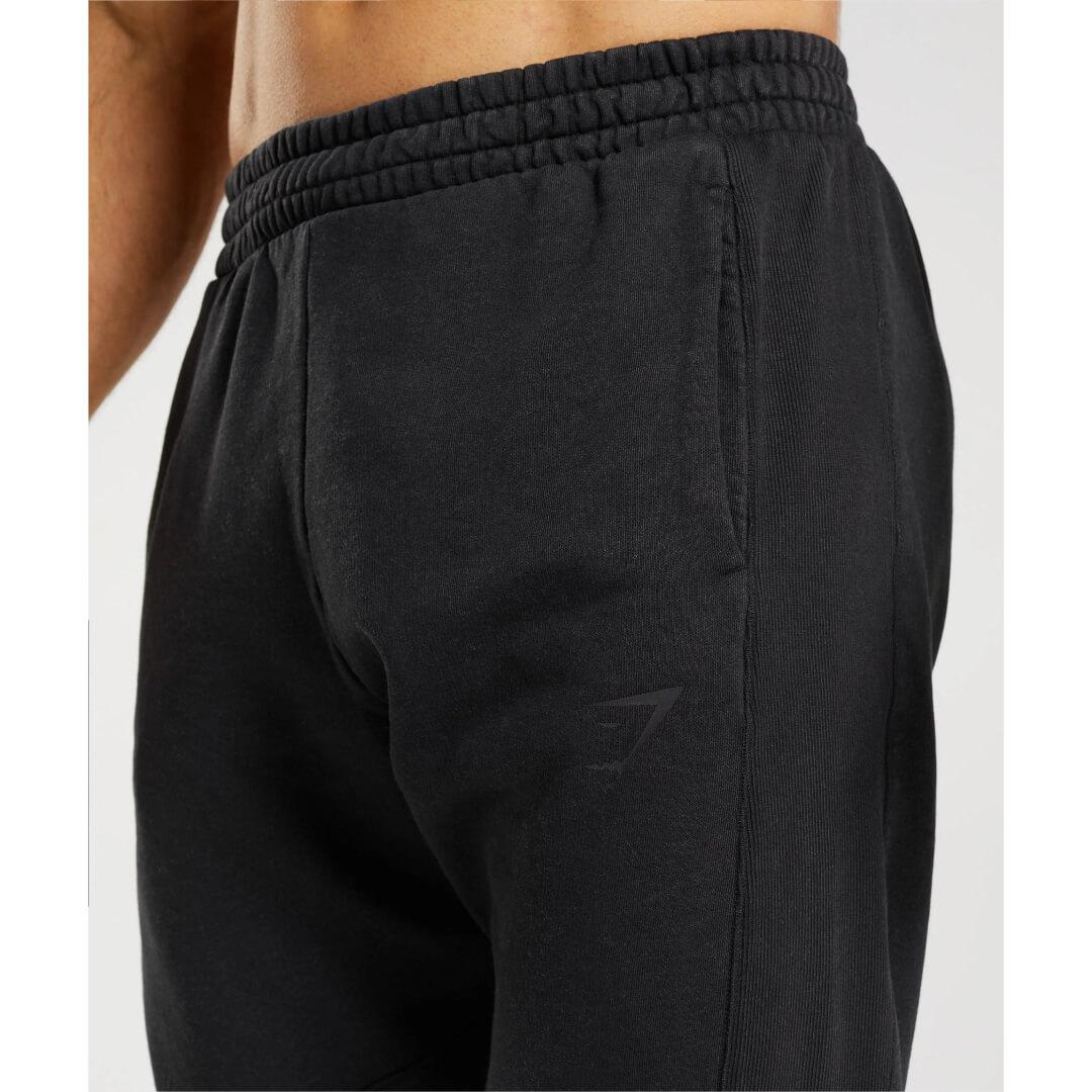Power Washed Joggers Black Size M -03