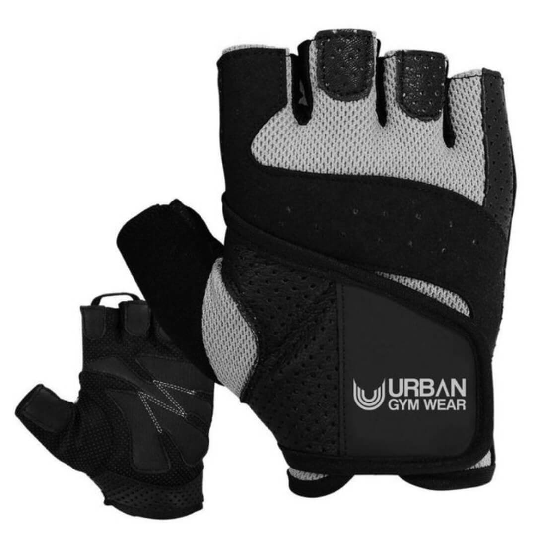 Urban Gym Wear Premium Weightlifting Gloves – BlackGrey