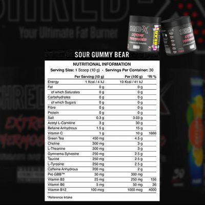 Applied Nutrition Shred-x Powder 300g – תמונה 4