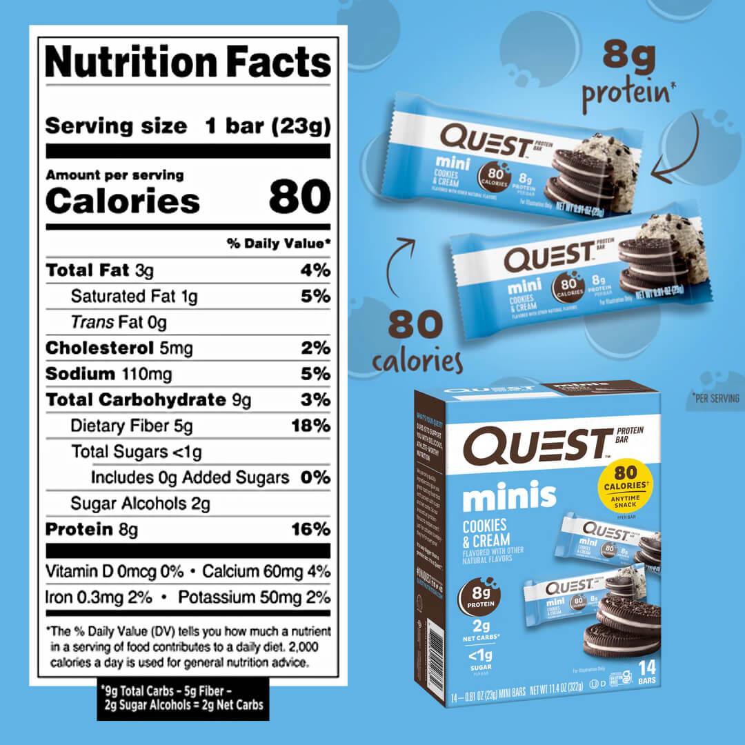 Quest Nutrition Mini Protein Bar 14x32g-01