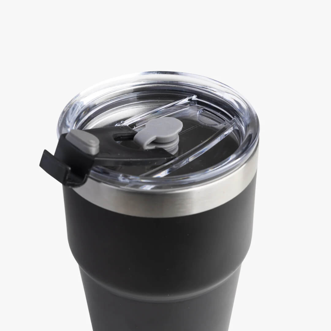 SmartShake Bohtal Double Insulated Travel Mug with Straw- black 600ml-02
