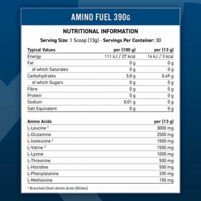 ⁦Applied Nutrition Amino Fuel 390g⁩ – תמונה ⁦5⁩