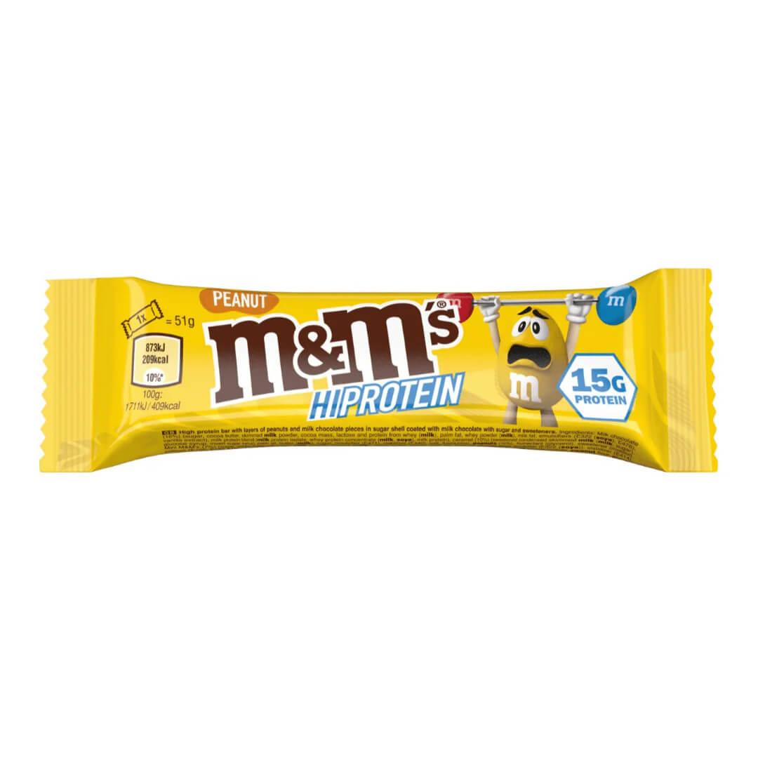 M&M’s Hi protein bars 12x51g Peanut2