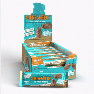 Grenade Chocolate Chip Salted Caramel Protein Bars 35GX18 – תמונה 1