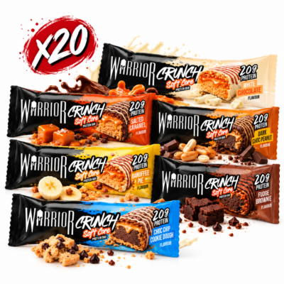 Warrior Crunch Protein Bar 20x64g
