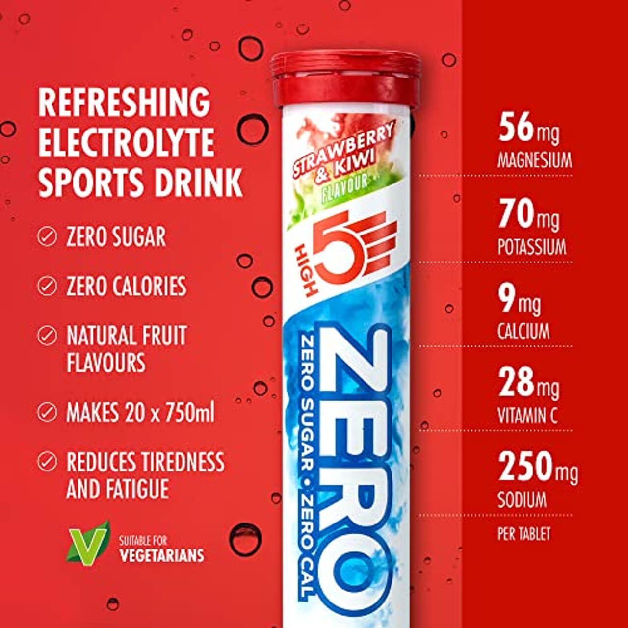 HIGH5 Zero Electrolyte 8×20 Tabs (1)