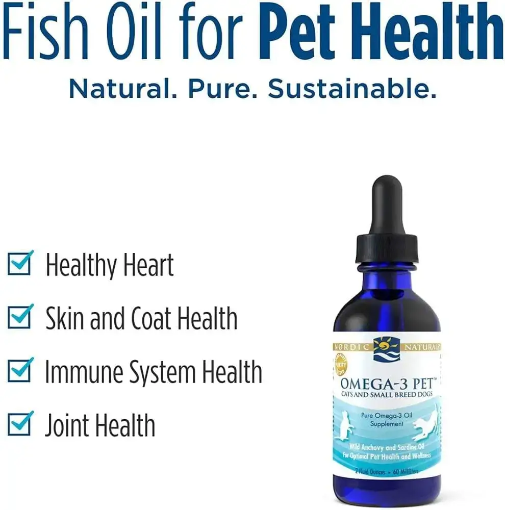 Nordic Naturals Omega-3 Pet 60 ml 1 (1)