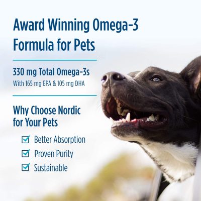 ⁦Nordic Naturals Omega-3 Pet 90 softgels⁩ – תמונה ⁦3⁩