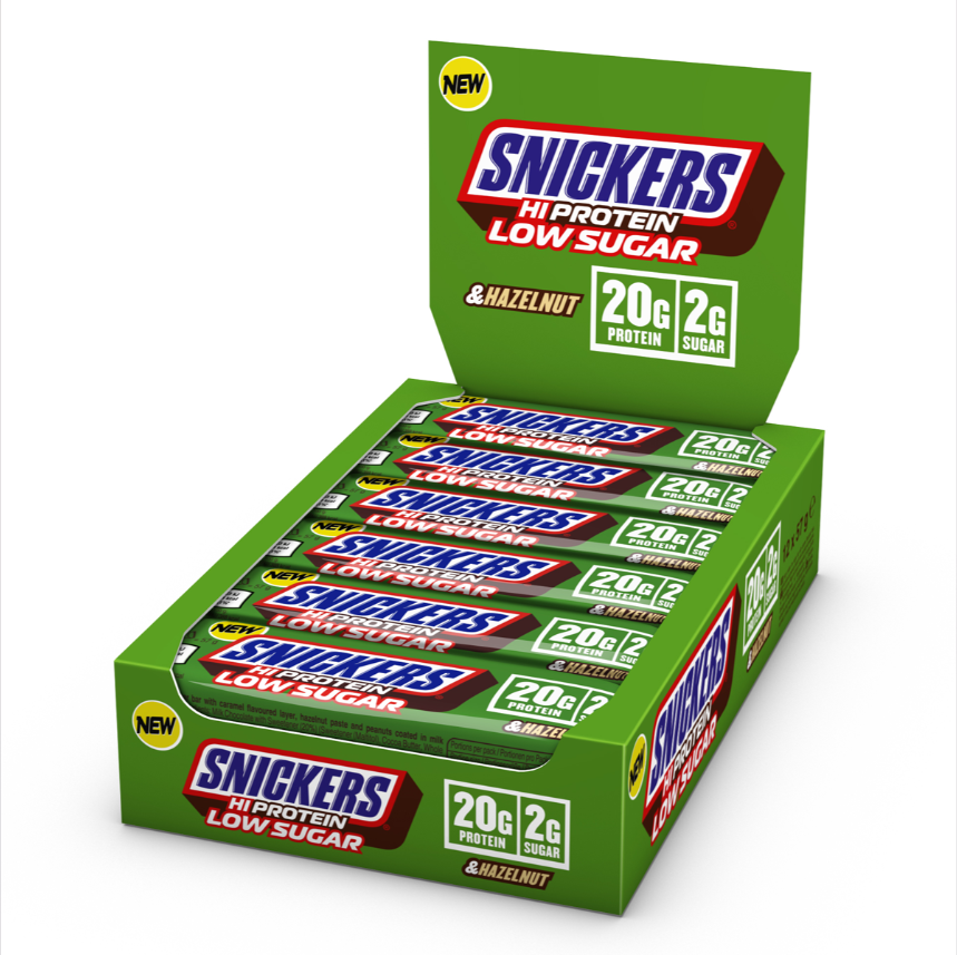 snickers protein hazelnut