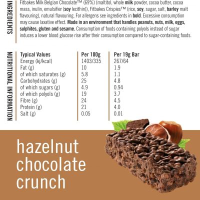 ⁦Fitbakes Low Carb Keto Bars 12x19g⁩ – תמונה ⁦7⁩