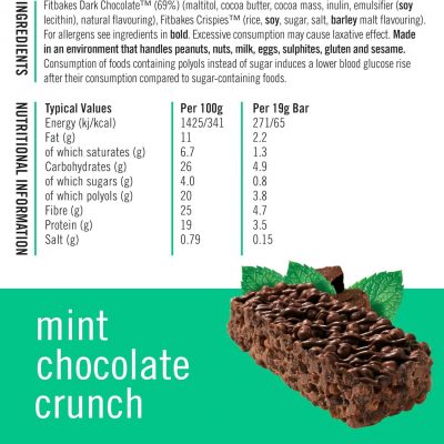 ⁦Fitbakes Low Carb Keto Bars 12x19g⁩ – תמונה ⁦8⁩