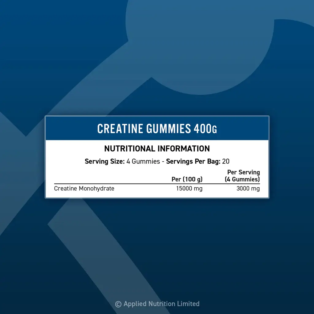 Applied Nutrition Creatine gummies 20 Servings (1)