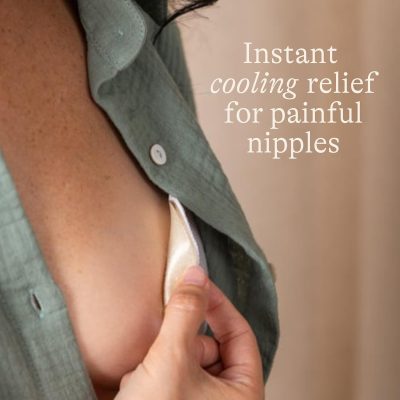 ⁦Lansinoh Soothies Cooling Gel Pads Breastfeeding 2 Pads⁩ – תמונה ⁦3⁩
