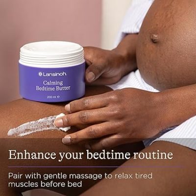 ⁦Lansinoh Calming Bedtime Magnesium Butter for Pregnancy & Postpartum 200 ml⁩ – תמונה ⁦3⁩