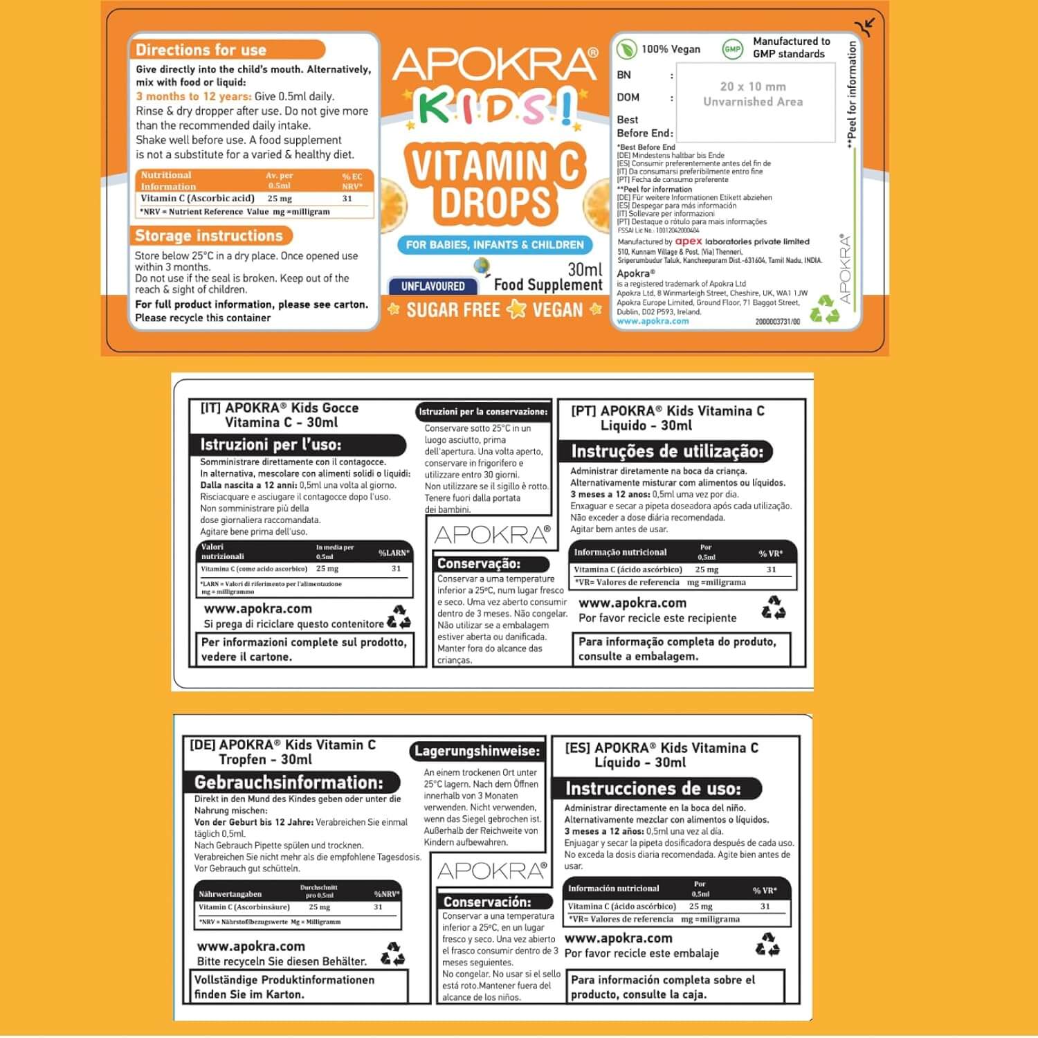 APOKRA Kids Vitamin C Drops 30ml (1) (1)