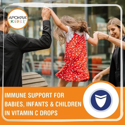 APOKRA Kids Vitamin C Drops 30ml – תמונה 6