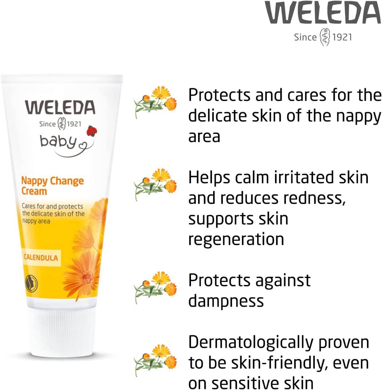 Weleda Baby Calendula Nappy Cream 75ml (3) (1)