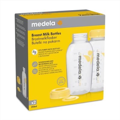 ⁦Medela Breast Milk Storage Bottles 2x250ml⁩ – תמונה ⁦3⁩