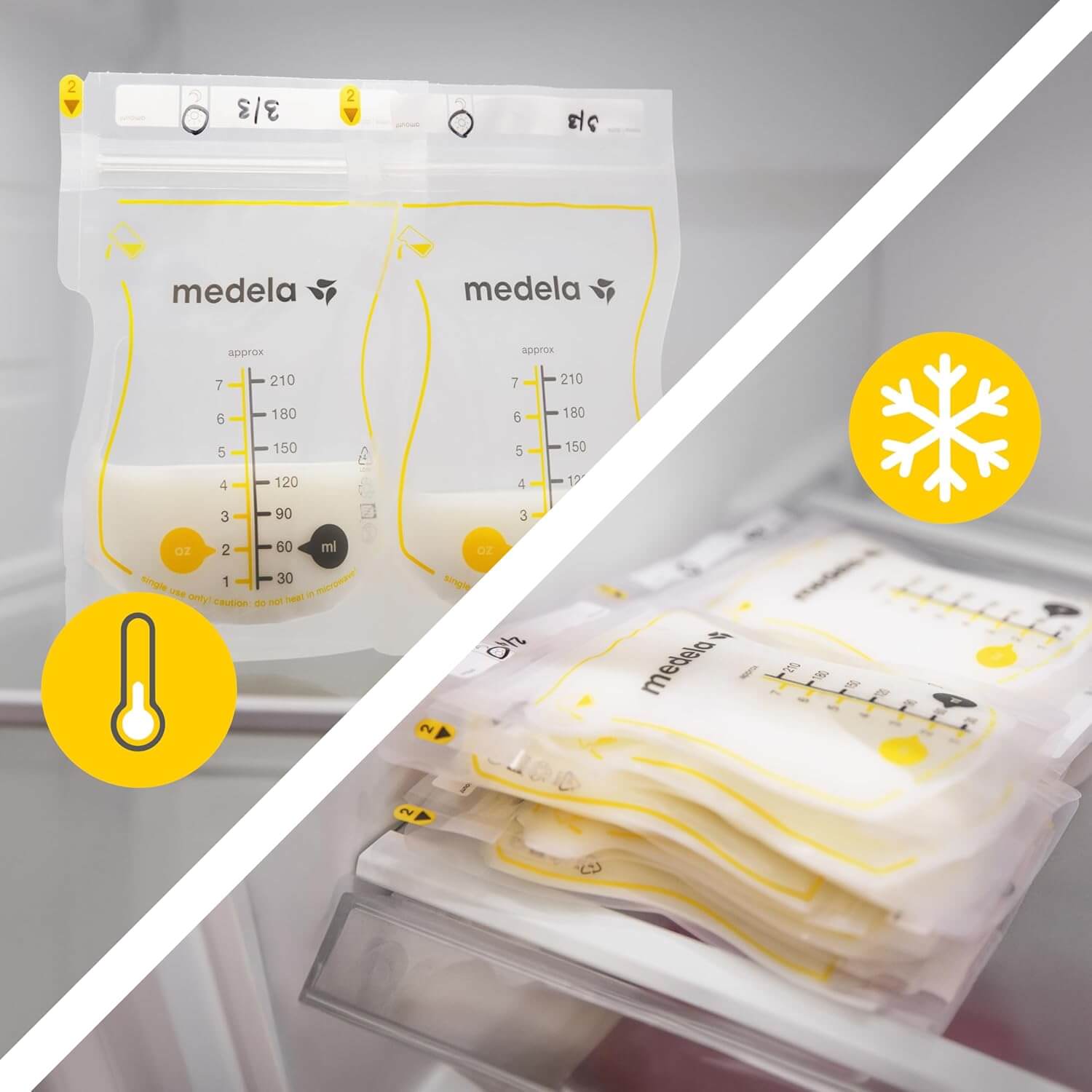 Medela Easy Pour Breastmilk Storage Bags 50pcs (5) (1)