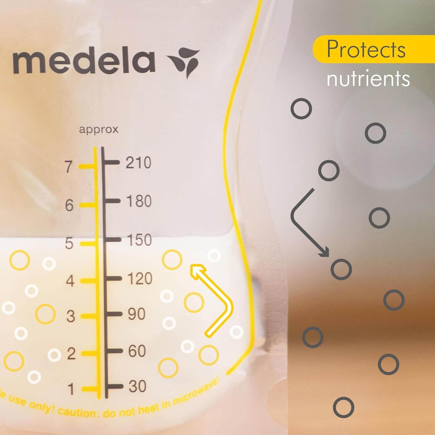 Medela Easy Pour Breastmilk Storage Bags 50pcs (7) (1)