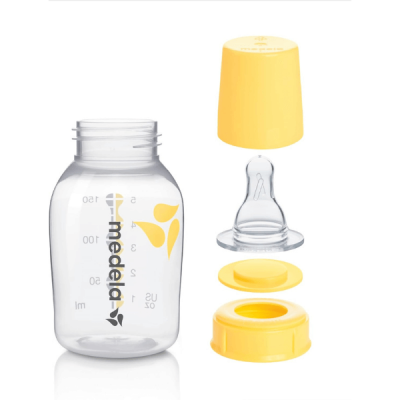 ⁦Medela Slow Flow Feeding Bottle 150ml⁩ – תמונה ⁦3⁩