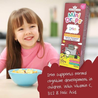 ⁦Natures Aid Iron Mini Drops for Infants and Children 50 ml⁩ – תמונה ⁦5⁩