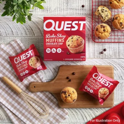 ⁦Quest Nutrition Bake Shop Muffin 8x57g⁩ – תמונה ⁦3⁩