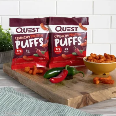 ⁦Quest Nutrition Puffs Spicy 28.5g⁩ – תמונה ⁦4⁩