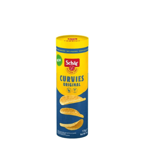 Schar Gluten Free Curvies Original 170g