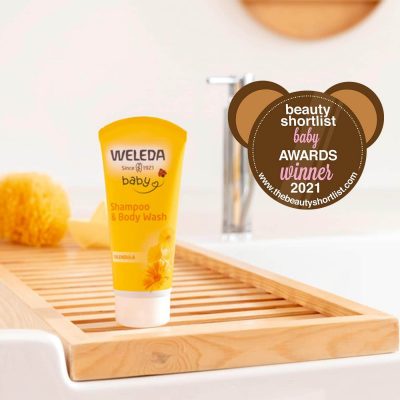 ⁦Weleda Baby Calendula Shampoo & Body Wash 200ml⁩ – תמונה ⁦3⁩