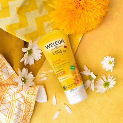 ⁦Weleda Baby Calendula Shampoo & Body Wash 200ml⁩ – תמונה ⁦4⁩