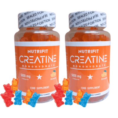 Two Nutrifit Creatine Monohydrate 120 Gummies