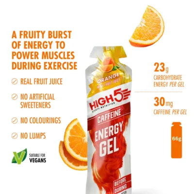 ⁦HIGH5 Energy Gel Caffeine 20x40g⁩ – תמונה ⁦3⁩