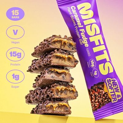 ⁦Misfits Vegan Protein Bar 10x50g⁩ – תמונה ⁦3⁩