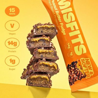 ⁦Misfits Vegan Protein Bar 10x50g⁩ – תמונה ⁦4⁩