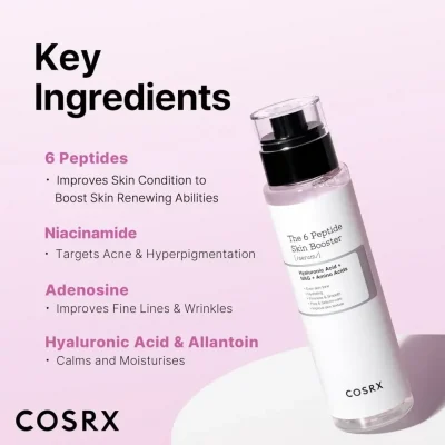 COSRX The 6 Peptide Skin Booster Serum 150ml – תמונה 3