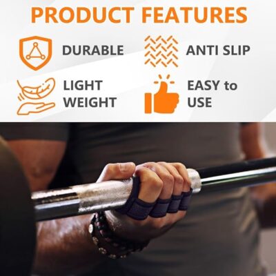 ⁦Grip Pads Gloves for Pull-Ups – Grip Aids⁩ – תמונה ⁦3⁩