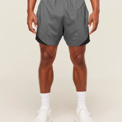 Gymshark Arrival Block 6" Shorts Dark Grey