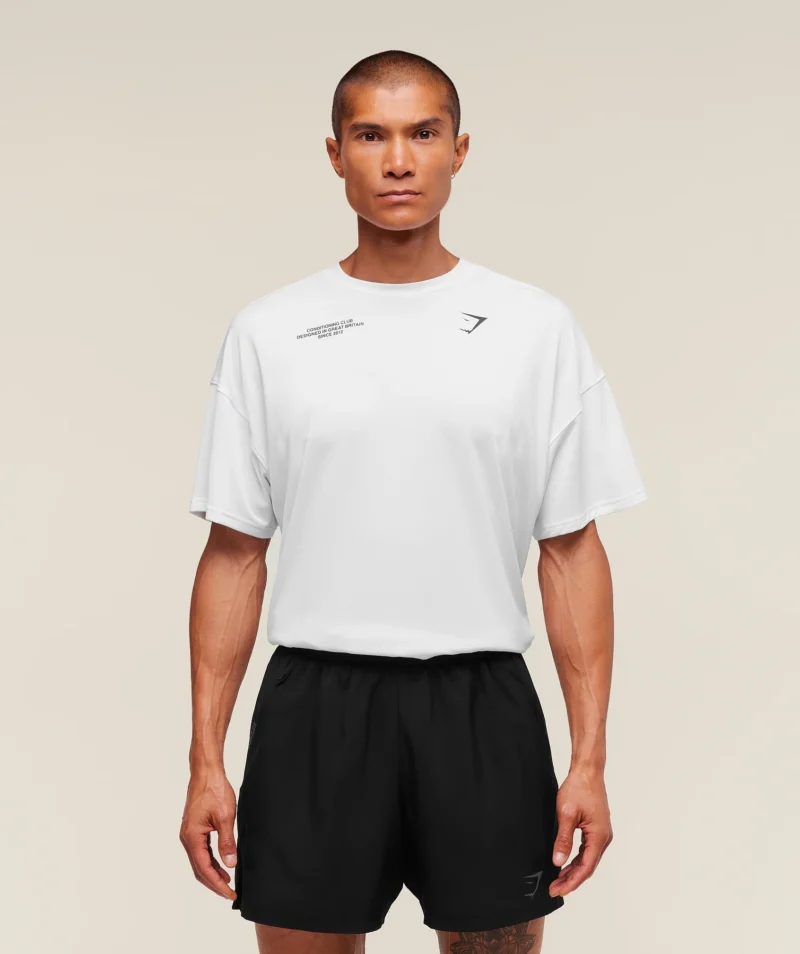 Conditioning Club Oversized T-Shirt white