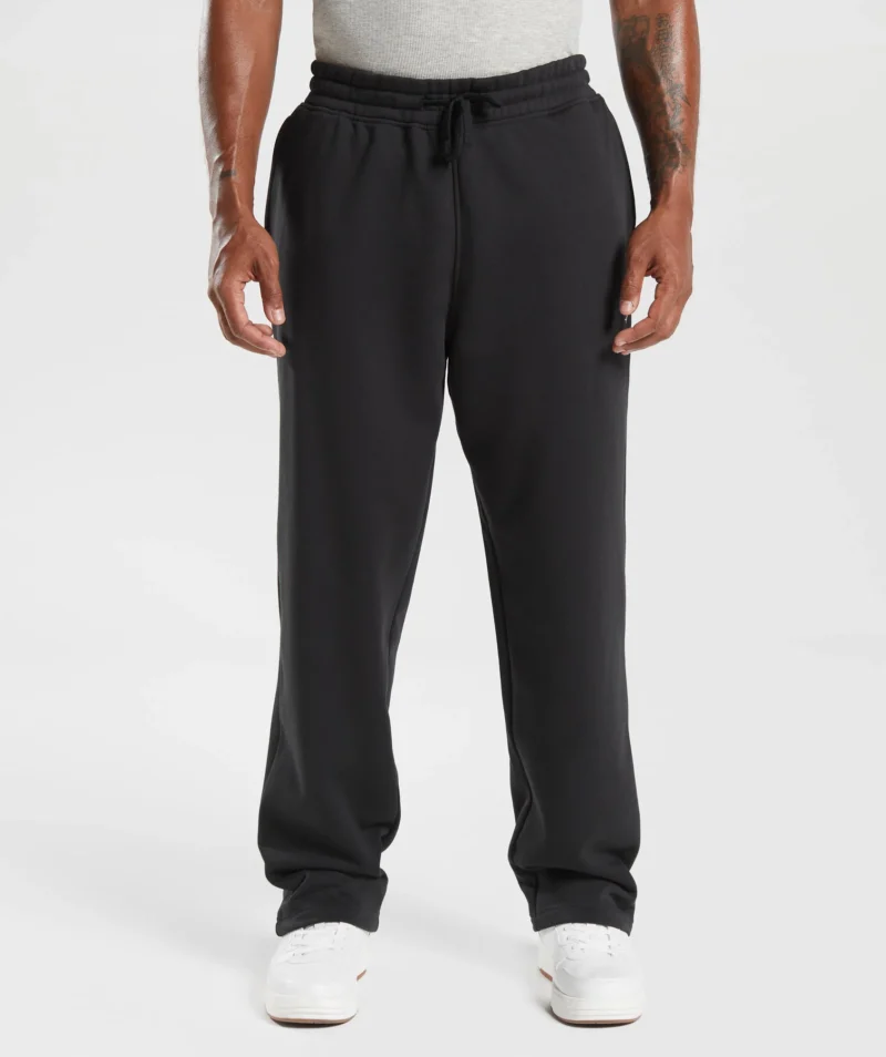 Crest Straight Leg Joggers black