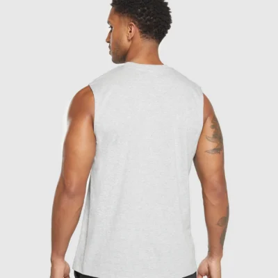 Gymshark Everyday Tank 2 Pack Black/Light Grey Core Marl – תמונה 3