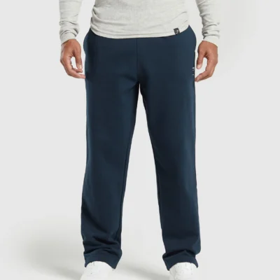 Gymshark Crest Straight Leg Joggers Navy