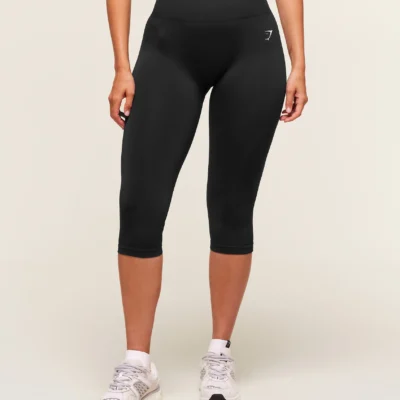 Gymshark Everyday Seamless Capri Legging Black