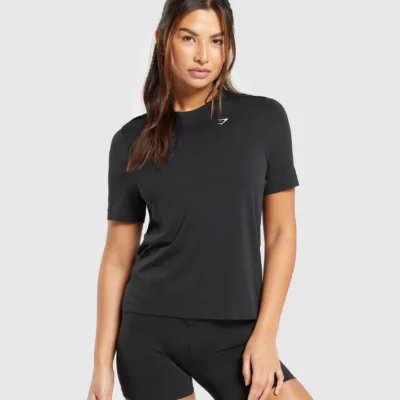 Gymshark Everyday Seamless T-Shirt Black