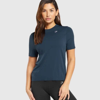 Gymshark Everyday Seamless T-Shirt Navy