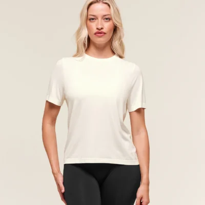 Gymshark Everyday Seamless T-Shirt Soft White