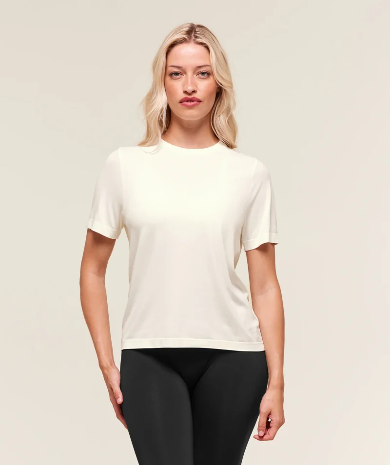 Gymshark Everyday Seamless T-Shirt Soft White